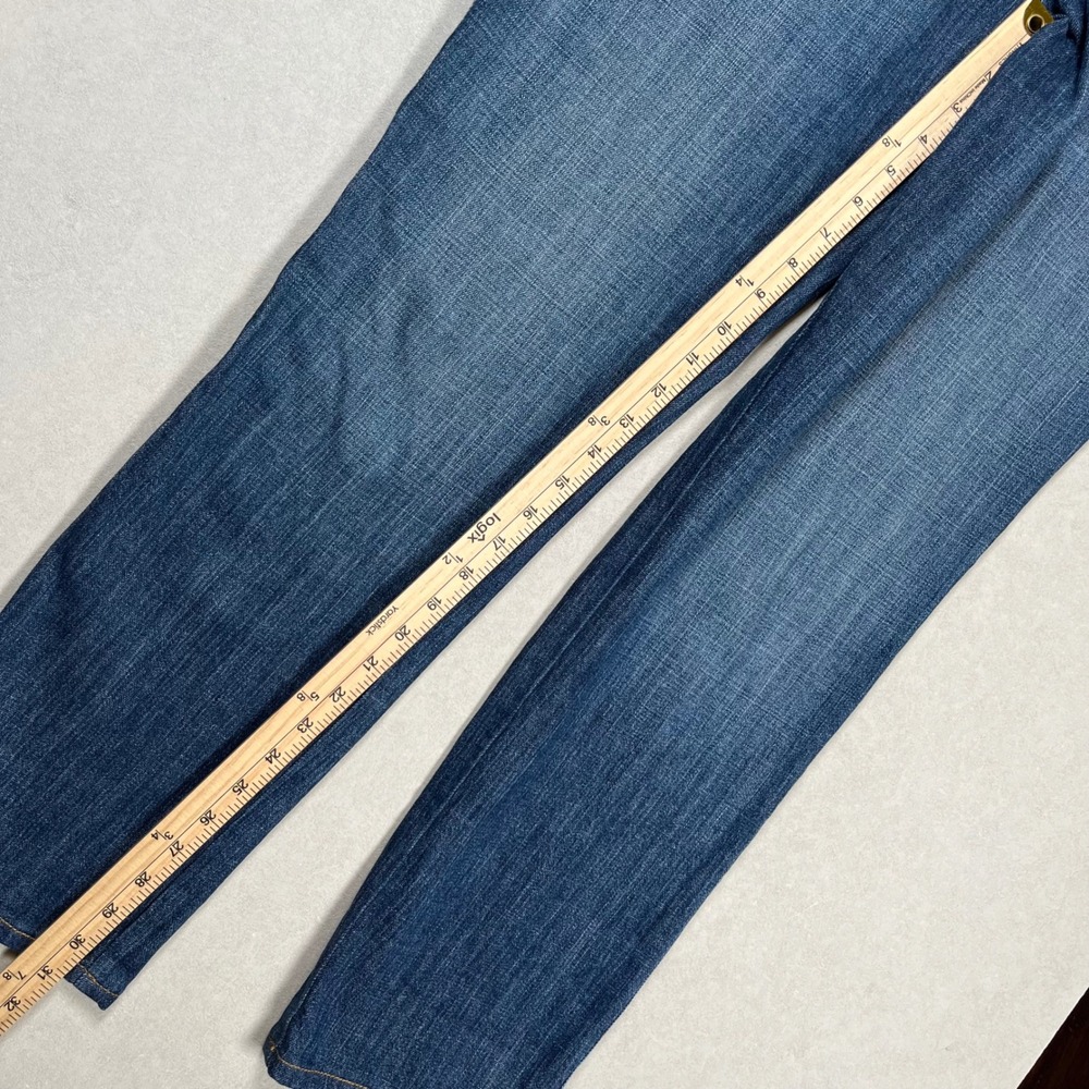 St‎ John Sport Jeans Womens 10 Blue Straight Leg Medium Wash Mid Rise Denim - Picture 8 of 8